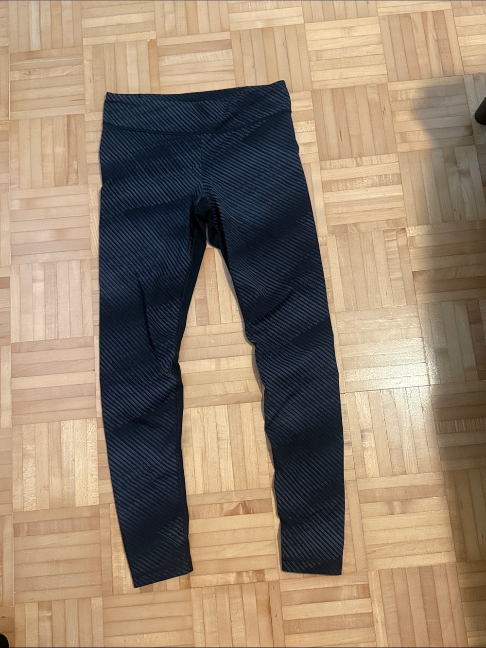 Under Armour Black Textured Leggings